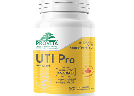 Provita - UTI Pro Restorative Health | 60 Veggie Capsules