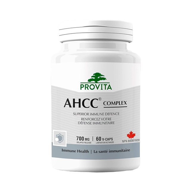 Provita - AHCC Complex 700 mg | 60 Veggie Capsules