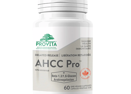 Provita - AHCC Pro - Santé immunitaire | 60 capsules végétariennes