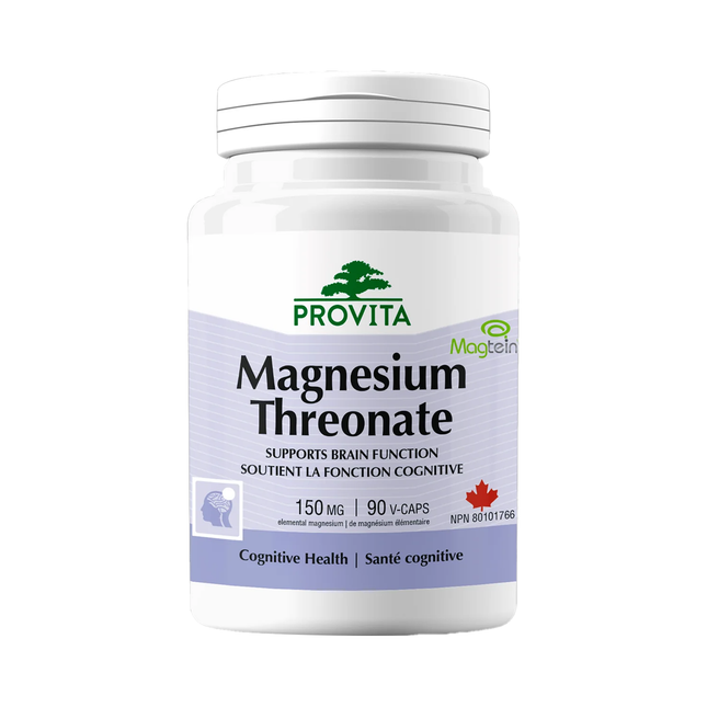 Provita - Magnesium Threonate, Supports Brain Function | 90 v-caps