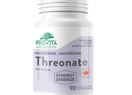 Provita - Magnesium Threonate Synergy | 90 Veggie Caps