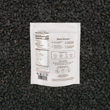 Organic Traditions - Black Sesame Seeds | 227 g