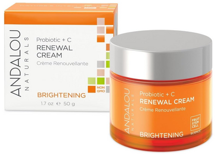 Andalou Naturals - Probiotic + C Brightening Renewal Cream | 50 g