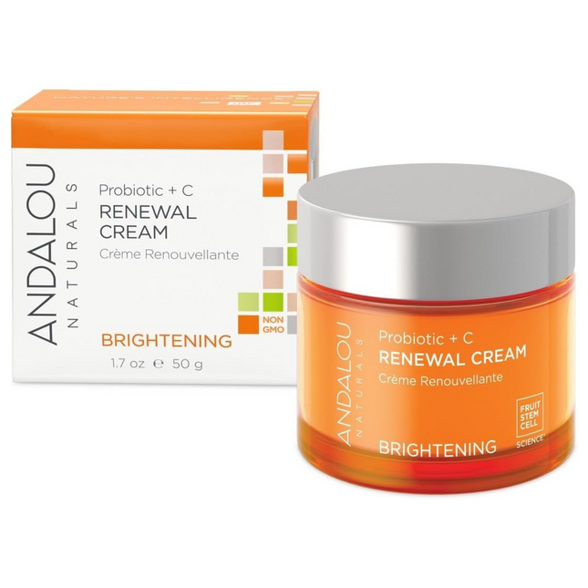 Andalou Naturals - Probiotic + C Brightening Renewal Cream | 50 g