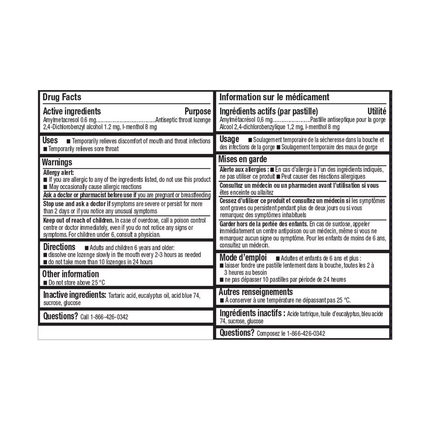 Cepacol - Sensations Lozenges - Sore Throat & Blocked Nose | 16 Lozenges