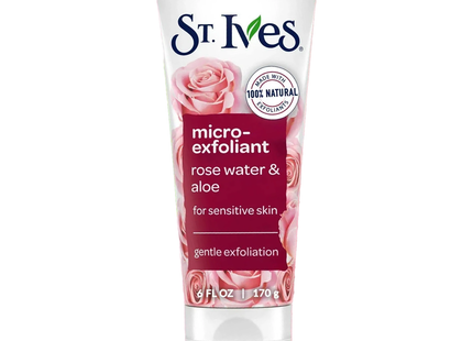 St. Ives - Gentle Smoothing Scrub, Rose Water & Aloe Vera | 170 g