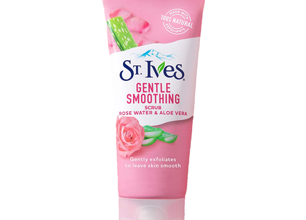 St. Ives - Gentle Smoothing Scrub - Rose Water & Aloe Vera | 170 g