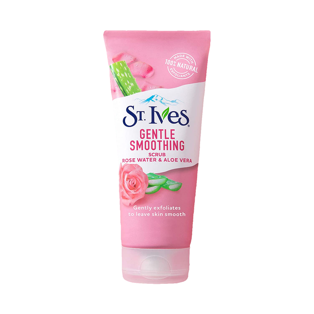 St. Ives - Gentle Smoothing Scrub - Rose Water & Aloe Vera | 170 g