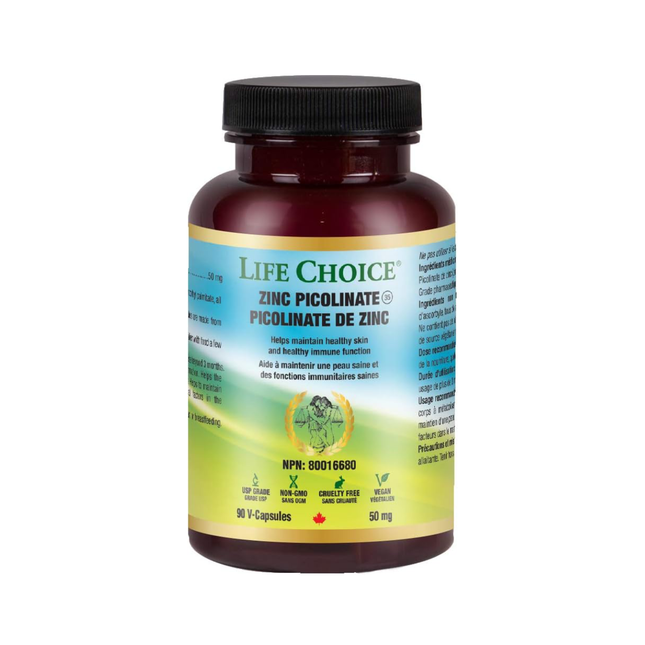 Life Choice - Zinc Picolinate 50 mg | 90 Capsules