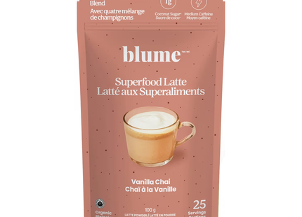 Blume - Superfood Latte, Vanilla Chai | 100 g