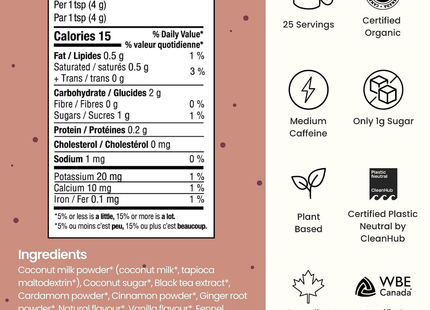 Blume - Superfood Latte, Vanilla Chai | 100 g