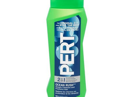 PERT 2 in 1 Shampoo & Conditioner Ocean Rush - Deeply Cleanses and Freshens Hair | 500 ml
