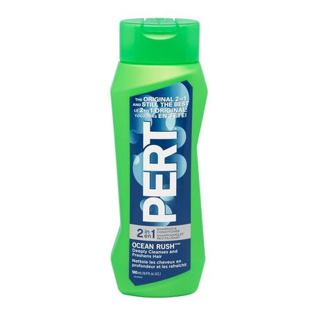 PERT Shampoing et après-shampooing 2 en 1 Ocean Rush – Nettoie et rafraîchit les cheveux en profondeur | 500 ml