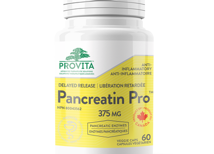 Provita - Pancreatin Pro | 60 Capsules