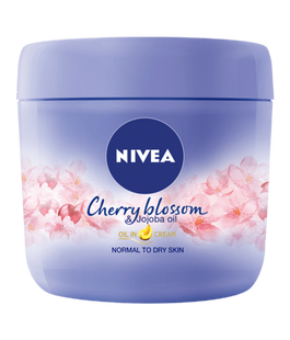 Nivea - Cherry Blossom & JoJoba Oil - Body Lotion for Normal to Dry Skin | 400 mL Pot