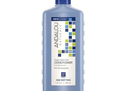 Andalou Naturals - Après-shampooing aux cellules souches d'argan pour cheveux clairsemés | 340 ml