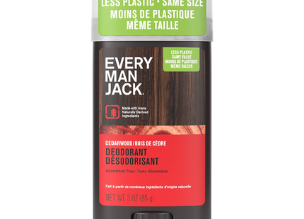 Every Man Jack - Déodorant, Bois de cèdre | 85 g