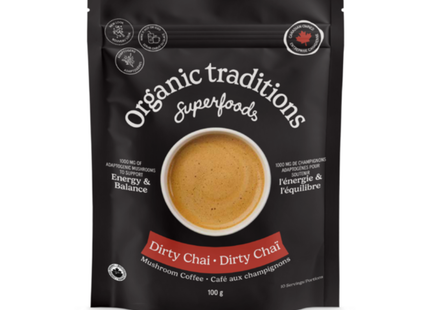 Organic Traditions - Dirty Chai | 100 g
