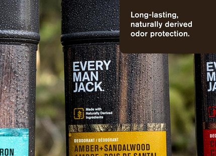 Every Man Jack - Aluminum Free Deodorant - Sandalwood | 85 g
