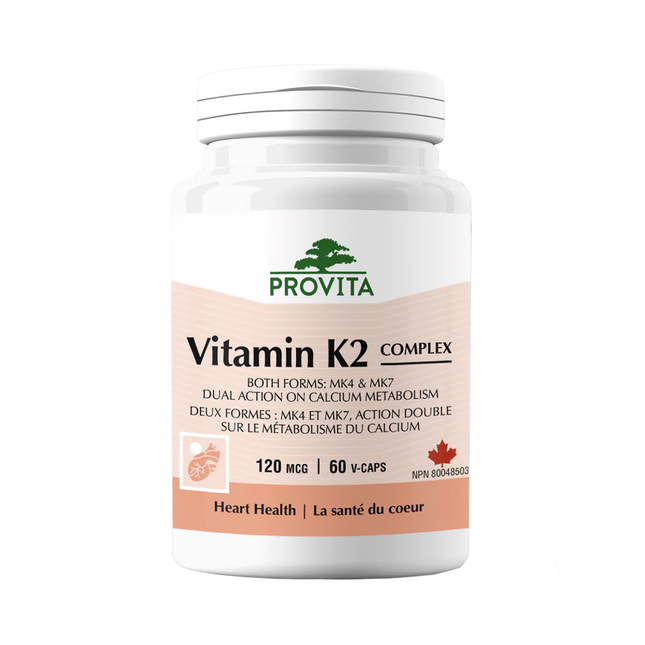 Provita - Vitamin K2 120 mcg | 60 Capsules