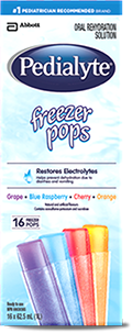 Pedialyte Freezer Pops Oral Rehydration Solution | 16 Freezer Pops