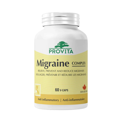Provita - Complexe Migraine | 60 gélules végétales