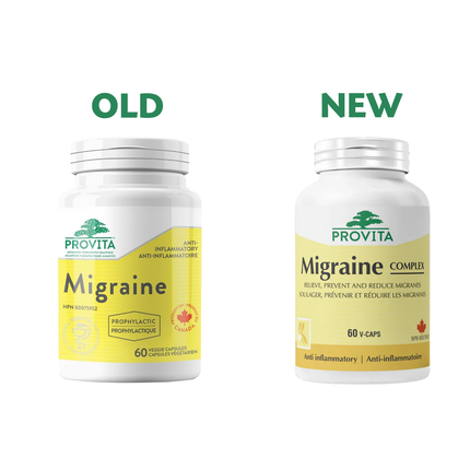 Provita - Complexe Migraine | 60 gélules végétales
