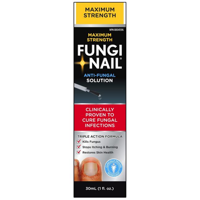 The Original Fungi Nail Brand - Maximum Strength Anti-Fungal Solution | 30 mL