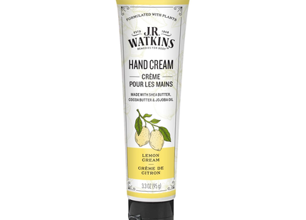 J.R. Watkins - Hand Cream with Shea Butter, Cocoa Butter, & Jojoba Oil - Lemon | 95 g