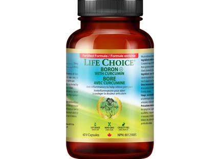 Life Choice - Bore W Curcumine | 60 capsules
