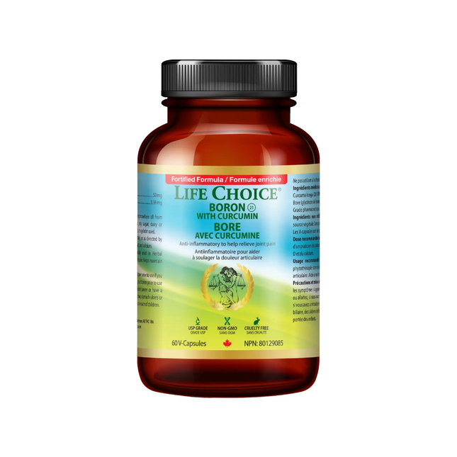 Life Choice - Boron With Curcumin | 60 Capsules