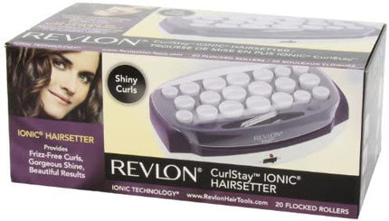 Revlon CurlStay Ionic Hairsetter | 20 Flocked Rollers