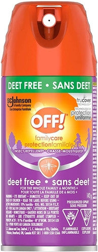 Off Deet Free Family Care Insect Repellent Spray | 142 g