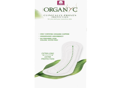 Organyc - Clinically Proven Protection 100% Organic Cotton Pantyliners - Maxi Flow | 20 Liners
