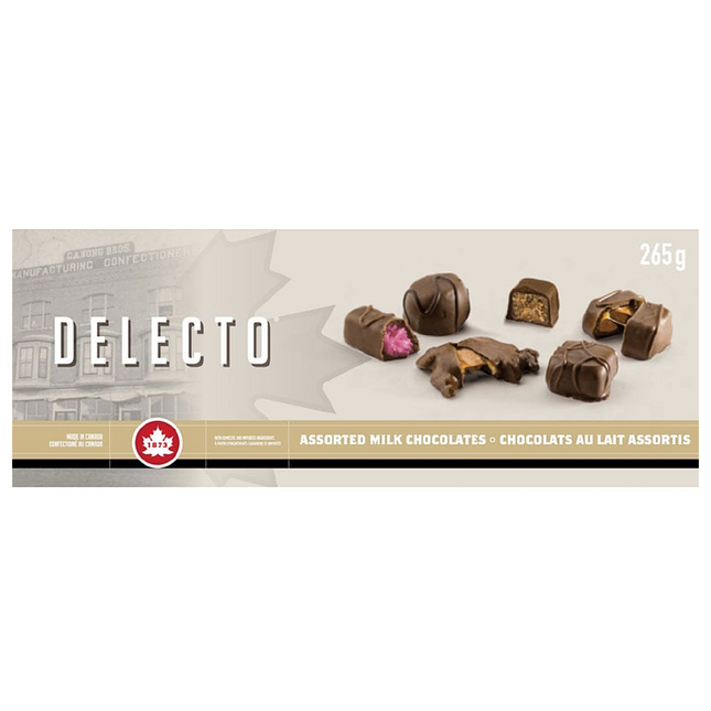 Ganong - Delecto Assorted Milk Chocolates | 265 g