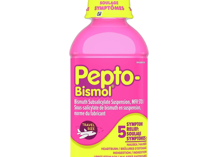 Pepto Bismol – Soulagement des symptômes en format voyage | 100 ml