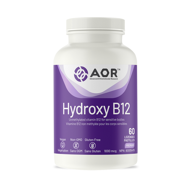 AOR - Hydroxy B12 1000 MCG | 60 Lozenges