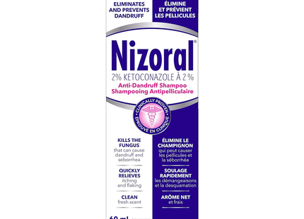 Nizoral - Shampoing antipelliculaire | 60 mL