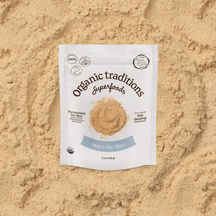 Organic Traditions - Maca for Men with Probiotics | 150 g