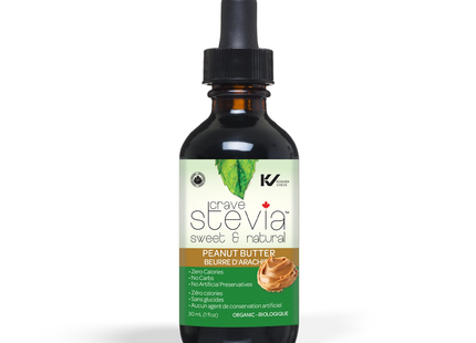 Crave Stevia - Peanut Butter Liquid Stevia | 30 mL