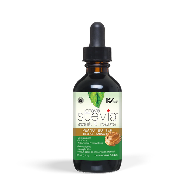 Crave Stevia - Peanut Butter Liquid Stevia | 30 mL