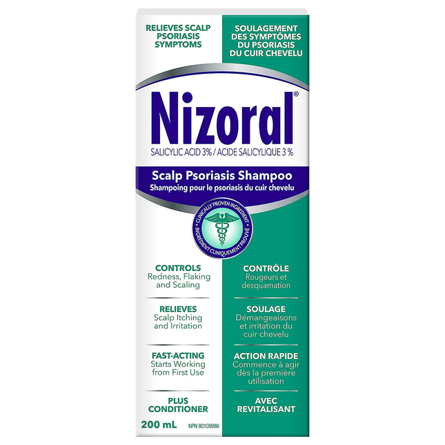 Nizoral - Scalp Psoriasis Shampoo Salicylic Acid 3%