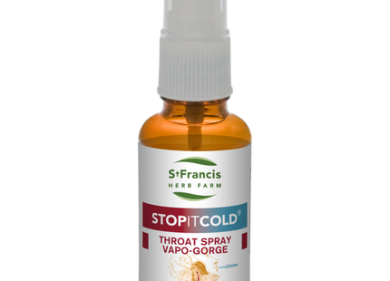 St. Francis - Stop It Cold Throat Spray | 30ml