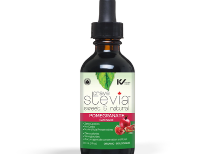 Crave Stevia - Pomegranate Liquid Stevia | 30 mL