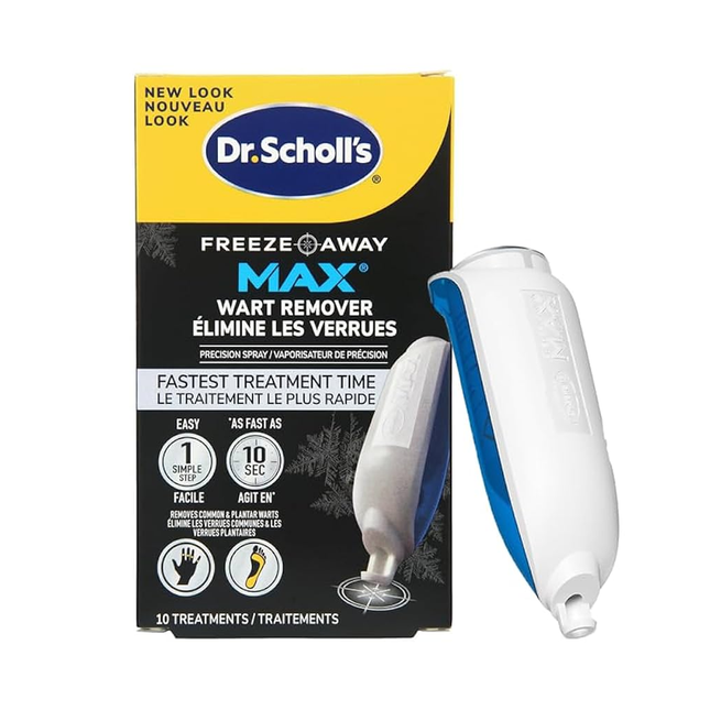 Dr. Scholl's - Freeze Away Max Wart Remover Tool with Precision Spray | 10 Applications