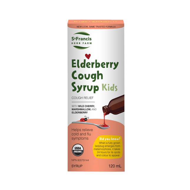 Sirop contre la toux au sureau pour enfants | 120 ml