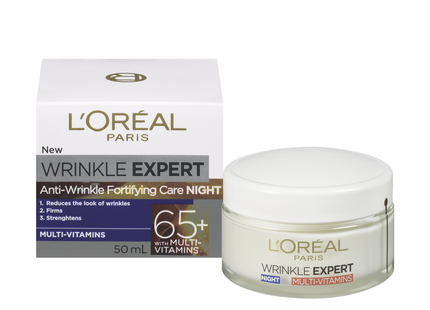 L'Oréal Paris - Wrinkle Expert Anti-Wrinkle Fortifying Care Night Cream 65+ | 50 mL
