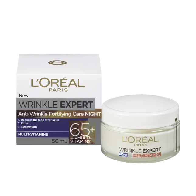 L'Oréal Paris - Wrinkle Expert Anti-Wrinkle Fortifying Care Night Cream 65+ | 50 mL