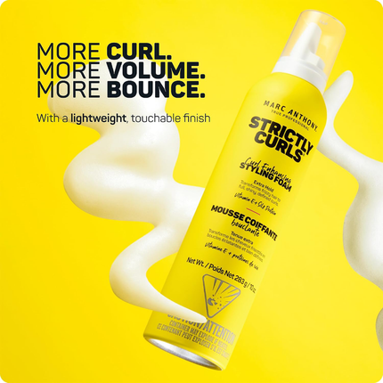 Marc Anthony - Mousse coiffante sublimatrice de boucles Strictly Curls | 300 mL