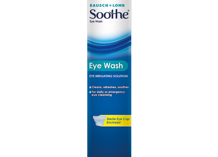 Bausch & Lomb - Soothe Eye Wash Eye Irrigating Solution | 120 mL